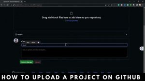 How to upload files/folders/projects on GitHub | Upload Project folder on GitHub (Simple Way) #shor