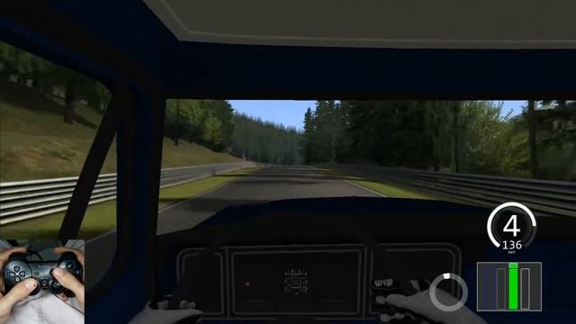 More old truckery | Ford F 350 Flatbed Nordschleife Hotlap | Assetto Corsa + Gamepad смотреть онлайн