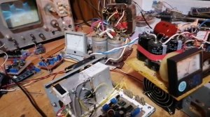 Взаимодействие встречных намоток с сердечником