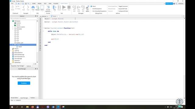 Roblox 1.4: Заставляем вращаться объекты на 360 градусов. Мельница или винт убийца. Rotate parts 36 смотреть онлайн