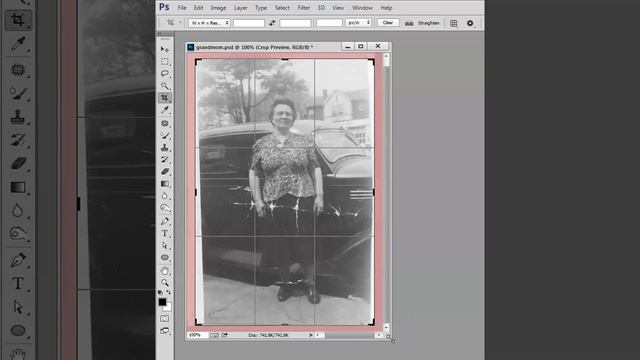 The Photoshop Crop Tool смотреть онлайн