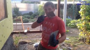 Утепление Фасада Материалами (Изовер фасад) и Сухими смесями (ОСНОВИТ) Часть - 2