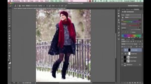 Let it Snow Action and Brush Collection for Photoshop CS and CC