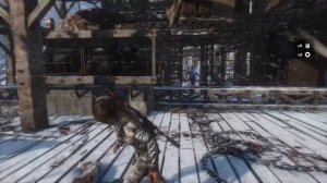 Rise of the Tomb Raider but the enemy is in T-pose