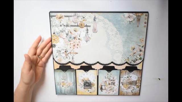 Recto de la première page album Mintay scrapbooking смотреть онлайн