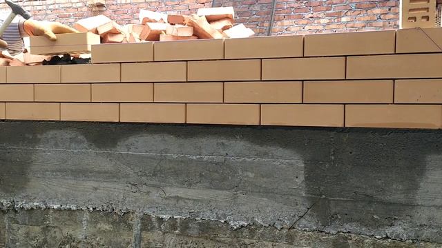 Кирпичная кладка клинкера под прут 3 мм ОСНОВЫ Чечня