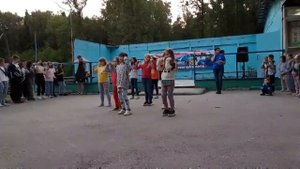 танцуем в лагере чайка зелёный город 💖💖💖