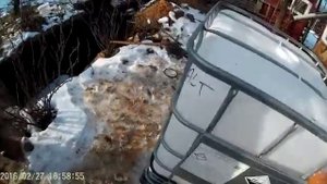 Септик из еврокубов, канализация своими руками