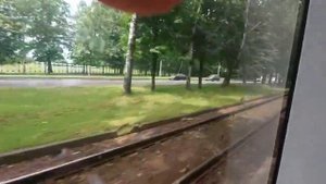 Поездка на трамвае "Львёнок" ( 71-911ЕМ ) (2021 г.в) маршрут 29 ( г. Москва )