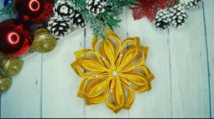 Объемная снежинка