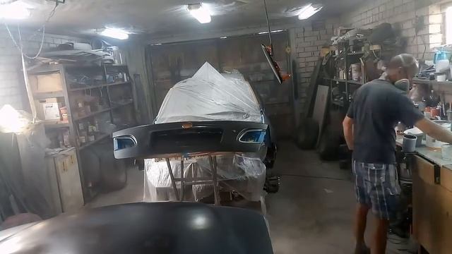 Попытка покрасить Fiat Albea. смотреть онлайн