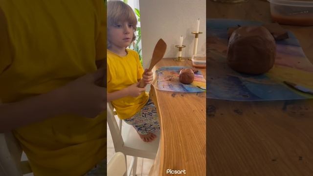 Halloween ?| МК тыква из глины | смотреть онлайн