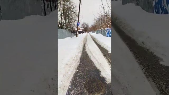 В Самаре обнаружили единственную идеально вычищенную от снега улицу смотреть онлайн