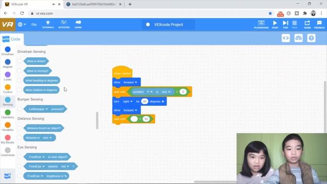 How to Code a ROBOT in VEXcode VR: Location Sensing using X and Y positions