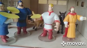Три Богатыря - День блинов / Фигурки Prosto Toys