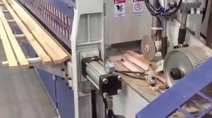 Автоматическая линия сращивания Beaver 150/6D | Производство клеенного мебельного щита