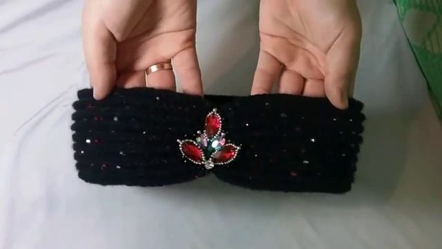 Авторская повязка "Звёздная россыпь " смотреть онлайн