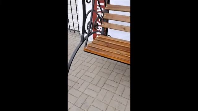 Качели с крышей из поликарбоната смотреть онлайн