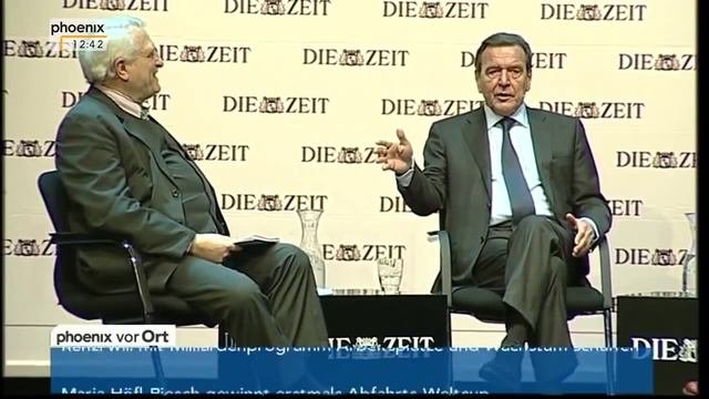 Экс Канцлер Шрёдер׃ Я тоже нарушил международное право и разбомбил Сербию