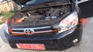 ГБО на Toyota RAV4. ГБО 4 поколения. Газ на Тойота Рав 4. ГБО ХАрьков