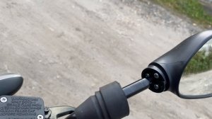 Регулировка зеркал на мотоцикле Bajaj Pulsar 180