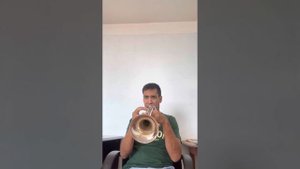 Wilhelm Wurm: 45 EASY STUDIES FOR TRUMPET, No.17 Moderato