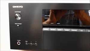 Onkyo TX-SR444 7.1 Channel A/V Receiver - Unboxing plus sound test
