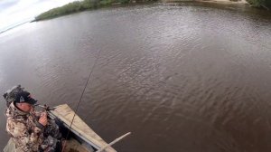 Казанка и болотоход 24лс, поездка по мелякам на рыбалку.