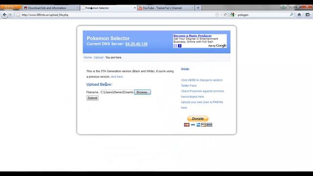 How To Get Any Pokemon in Pokemon Black & White WITHOUT Action Replay смотреть онлайн