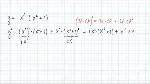 Примеры вычисления производных