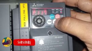 Mitsubishi d700 parameter setting//mitsubishi vfd parameter setting