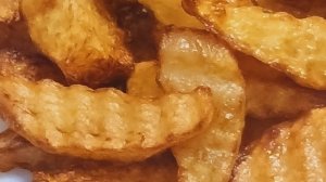 Жареный картофель!10 минут и готов!