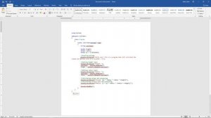 How to Insert Code Snippet in Word