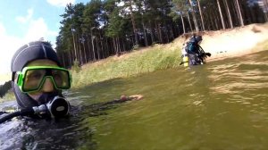 ДАЙВИНГ - ТВЕРЬ. "Закончился" воздух под водой!