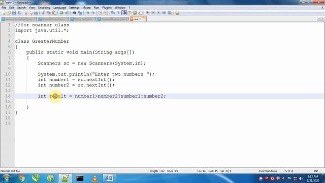 Conditional or Ternary Operator in Java programming  1