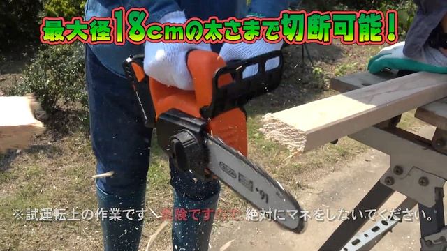 24Vハンディチェーンソー YARDFORCE 製品紹介動画 [LS C18-JP] смотреть онлайн