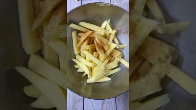 #картошка #жареннаякартошка #за5минут #вкусно