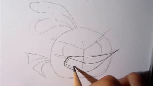 Angry Birds- Learn to draw the Orange Bird (Bubbles) смотреть онлайн