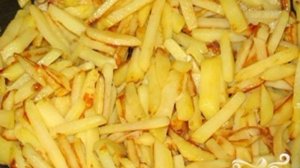 Жареная картошка с шампиньонами