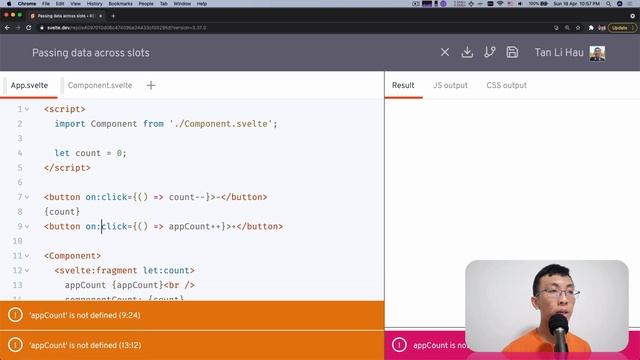 Svelte Tutorial for Beginners - Passing data across slot смотреть онлайн