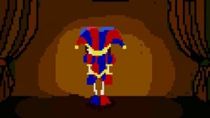 Spin the Pomni BUT retro game