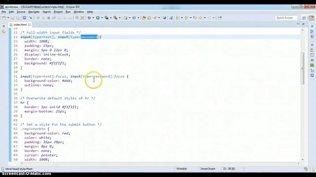 CRUD Operation(Create,Read,Update,Delete) in Servlet in Hindi-#1 | Servlet Tutorials in Hindi #19 смотреть онлайн