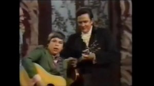 1969 06 14 abc show   Joey Scarbury Dan Blocker Johnny Cash