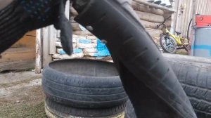 Клумбы из шин