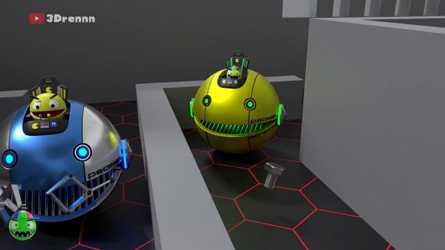 Pacman Adventures Compilation #2 | ROBOT BOSS FIGHT!!! смотреть онлайн