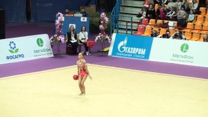 Аверина Арина, мяч, Художественная гимнастика