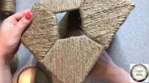 Несколько простых способов преобразить цветочные горшки с помощью джута