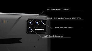 СМАРТФОН, UMIDIGI BISON, IP68 или IP69K, 48 МП, 6.3 дюйма, 6 ГБ ОЗУ, 128 Гб память, 2021