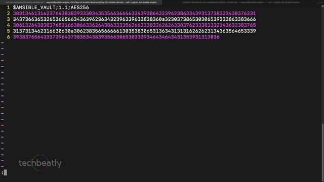 Managing Secrets in Ansible | #Ansible #FullCourse #Ansibleforbeginners | techbeatly