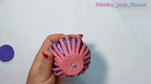 ?НОВОГОДНИЕ ИГРУШКИ из фоамирана ?Фонарики на ёлку.